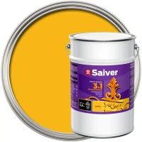 Антикоррозионная эмаль Saiver цвет желтый 5.0 кг SAIVER Гр.-эм. по ржавч. Saiver желтая 5.0кг