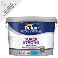 Краска водно-дисперсионная для стен и потолков Dulux Professional Super Strong цвет белый 9 л DULUX None