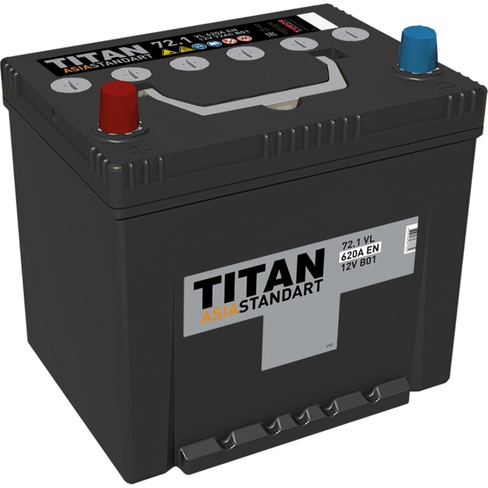 Аккумулятор TITAN ASIA STANDART 72.1 VL B01