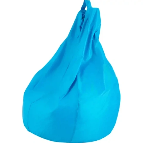 Кресло-груша оксфорд голубой 80x120 см Без бренда Кресло мешок