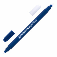 Ручка стираемая капиллярная CORVINA "No Problem", СИНЯЯ, линия письма 0,5 мм, 41425
