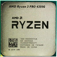 Процессор AMD Ryzen 3 PRO 4350G AM4, 4 x 3800 МГц, OEM Amd