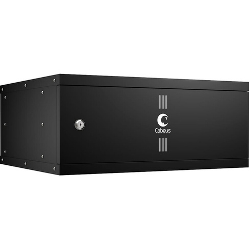 Телекоммуникационный настенный шкаф Cabeus WSC-05D-4U55/45m-BK