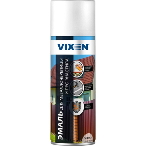 Эмаль для металлочерепицы и профнастила Vixen VX46005