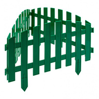 Забор декоративный "Винтаж", 28 х 300 см, зеленый, Россия, Palisad PALISAD