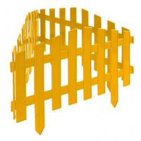 Забор декоративный "Марокко", 28 х 300 см, желтый, Россия, Palisad PALISAD