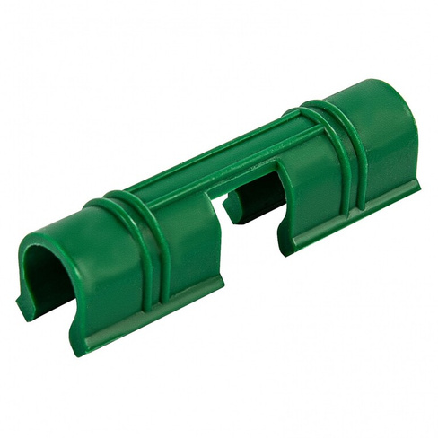 Универсальные зажимы для крепления к каркасу парника D 12 мм, 20 шт в упаковке, зеленые Palisad PALISAD
