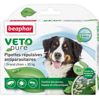 Beaphar биокапли от паразитов для собак крупных пород, 6 пипеток (49 г)