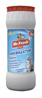 Mr.Fresh ликвидатор запахов 2в1 для кошачьих туалетов (560 г)