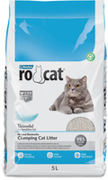 Ro Cat комкующийся наполнитель без пыли "Натуральный", пакет (12,75 кг)