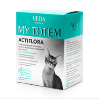 Веда синбиотический комплекс для кошек MY TOTEM ACTIFLORA (30 г)