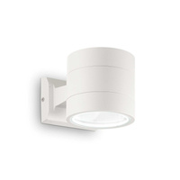 Уличный настенный светильник Ideal Lux SNIF AP1 ROUND BIANCO 144283