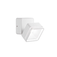 Уличный настенный светильник Ideal Lux OMEGA AP SQUARE BIANCO 4000K 285528