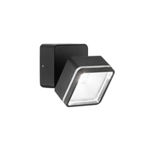 Уличный настенный светильник Ideal Lux OMEGA AP SQUARE NERO 4000K 285535