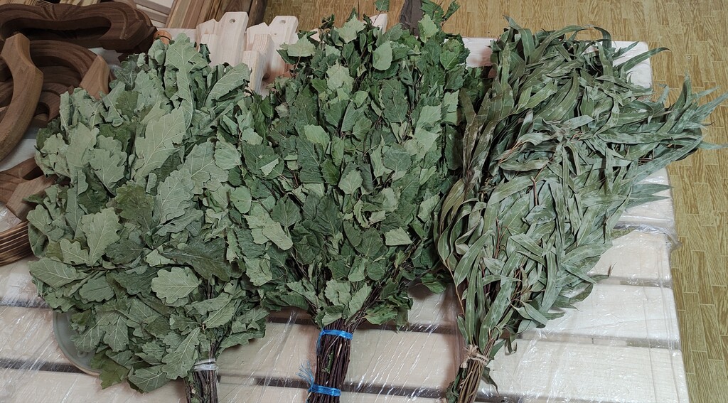 Веники для бани береза дуб эвкалипт, купить в Кирове.