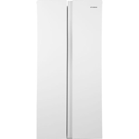 Холодильник двухкамерный Hyundai CS5083FWT Side by Side, инверторный белый