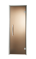 Стеклянные двери Grandis GS 9х21 (880х2090) G9x21M-Si Silver