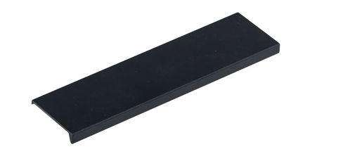 Ручка мебельная алюминиевая HEXI 160мм/190мм, черный матовый