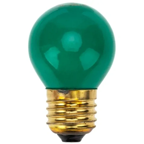 Лампа накаливания Neon-Night E27 230 В 10 Вт шар 70 лм зеленый цвет света NEON-NIGHT None