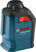 УРОВЕНЬ ЛАЗЕРНЫЙ BOSCH GLL 2-20 (360)+BM3