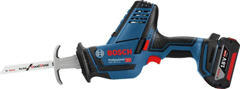 ПИЛА САБЕЛЬ. BOSCH GSA 18V-LI C + АКК И ЗУ