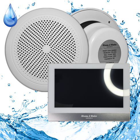 Комплект домашней акустической системы с караоке-усилителем Steam & Water SOUND 2 Standart