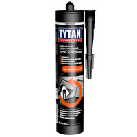 Герметик каучуковый для кровли TYTAN Professional черный - 0.31 л