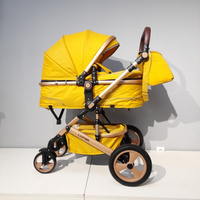 Детская коляска 2 в 1 Luxmom 518 цвет желтый