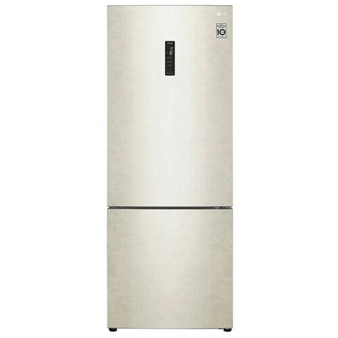 Холодильник LG GC-B569PECM, бежевый