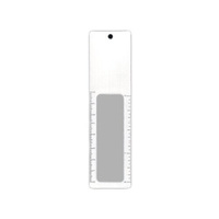 Лупа карманная линза Френеля гибкая линейка-закладка (140х37 мм) для книг Kromatech Кроматек