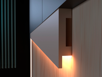 Молдинг для подсветки M06 LED, интерьерный декор МДФ