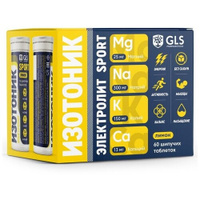 Изотоник GLS pharmaceuticals Электролит REDJAR Sport лимон 60 шт. 306 г 1 шт.