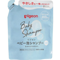 PIGEON Шампунь-пенка для младенцев 0 сменный блок 300 мл Pigeon