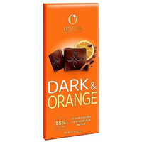 Шоколад O"Zera Dark & Orange 55% 90г горький/18шт. O'Zera
