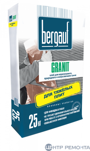 Клей для плитки Granit Bergauf 25 кг (56)