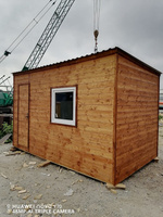 Бытовка-домик деревянная без утепления 4000х2400мм