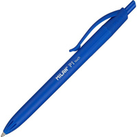 Ручка шариковая автоматическая Milan P1 синяя (толщина линии 1 мм)