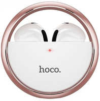 Гарнитура беспроводная "Hoco" EW23, Bluetooth, розовые
