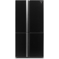 Холодильник трехкамерный Sharp SJ-GX98PBK No Frost, French Door, черный
