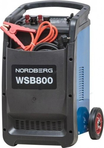 Пускозарядное устройство NORDBERG WSB800 12/24v макс ток 800А [ЦБ-00007148]