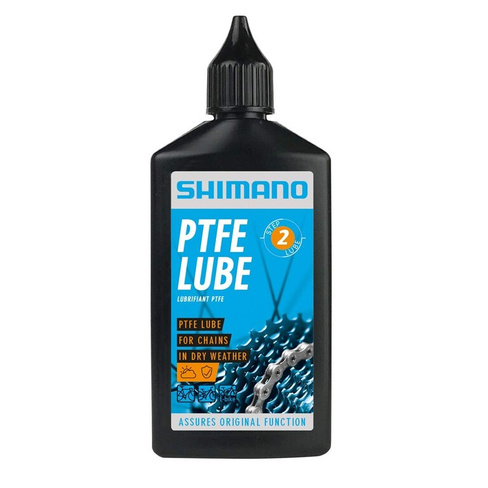 Смазка Shimano PTFE Lube, для цепи, для сухой погоды, флакон, 100 мл, LBPT1B0100SA SHIMANO
