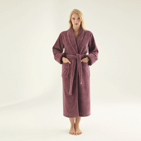 Банный халат Селеста цвет: фиолетовый (2XL)
