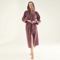 Банный халат Marlen цвет: фиолетовый (3XL)
