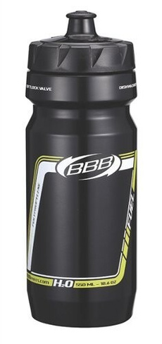 Фляга велосипедная BBB, 550ml, CompTank, черный/желтый, BWB-01