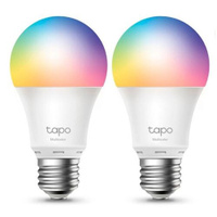 Умная лампа TP-LINK TAPO L530E(2-PACK) E27 RGB 8.7Вт 806lm Wi-Fi (2шт)
