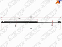 Амортизатор крышки багажника OPEL VECTRA B 95-02 (WGN) SAT