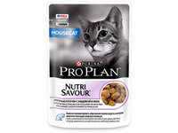 Purina Pro Plan Housecat Adult влажный корм для взрослых кошек живущих в помещении, индейка (желе), 85г.