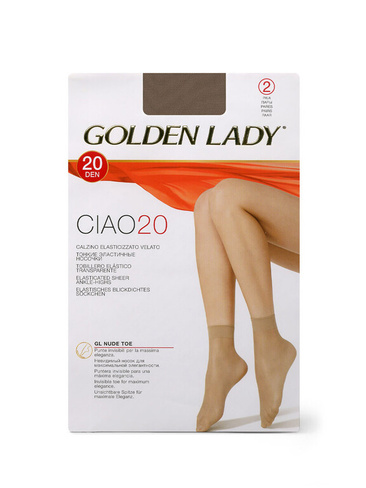 Gld Ciao 20 (носки - 2 пары) Daino GOLDEN LADY
