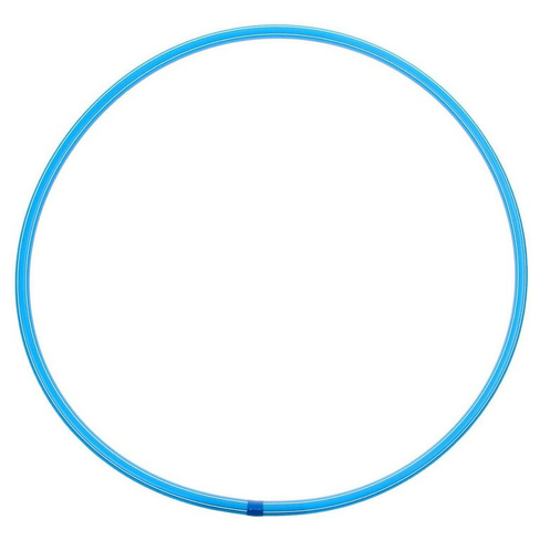 Обруч, диаметр 60 см, цвет голубой Соломон