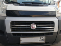 Накладки на решётку радиатора Omsa 8 шт, сталь Fiat Ducato 2006-2014